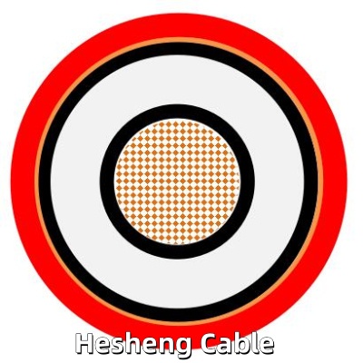 IEC60502-2 Single core XLPE Insulation medium voltage electrical cable up to 36kv