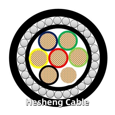 600V PVC Insulation Copper Conductor Armored Control Wire.jpg