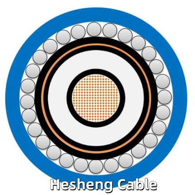 BS6622 7.2kv Single Core Copper XLPE Insulation Armored Cable.jpg